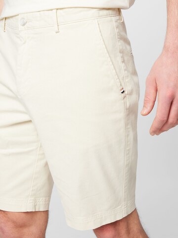 BOSS Štandardný strih Chino nohavice 'Slice' - biela