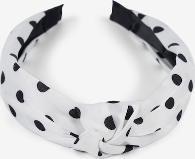 styleBREAKER Haarschmuck 'Haarreif gepunktet mit Knoten Rockabilly' in One Size in weiß, Produktansicht