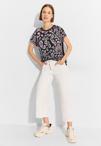 CECIL T-Shirt in Schwarz