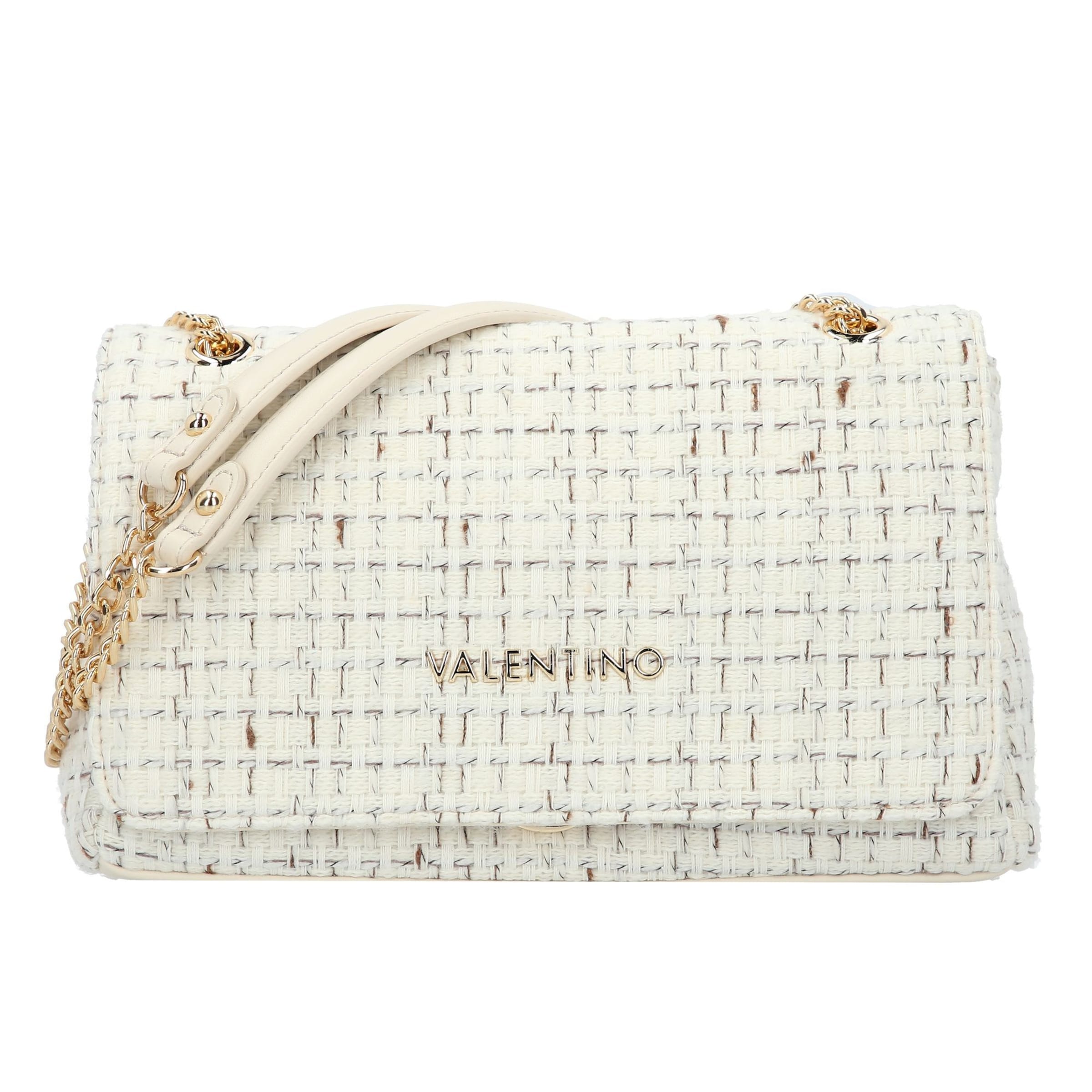 VALENTINO Shoulder bag 'Tweed' in Beige: front