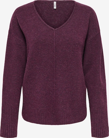 Pullover 'ONLWhitney' di ONLY in lilla: frontale