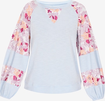 IZIA Bluse in Blau: Vorderseite