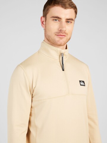 QUIKSILVER Urheilullinen collegepaita 'STEEP POINT' värissä beige