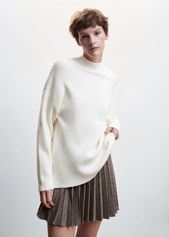 MANGO Sweater 'Rulon' in Beige: front