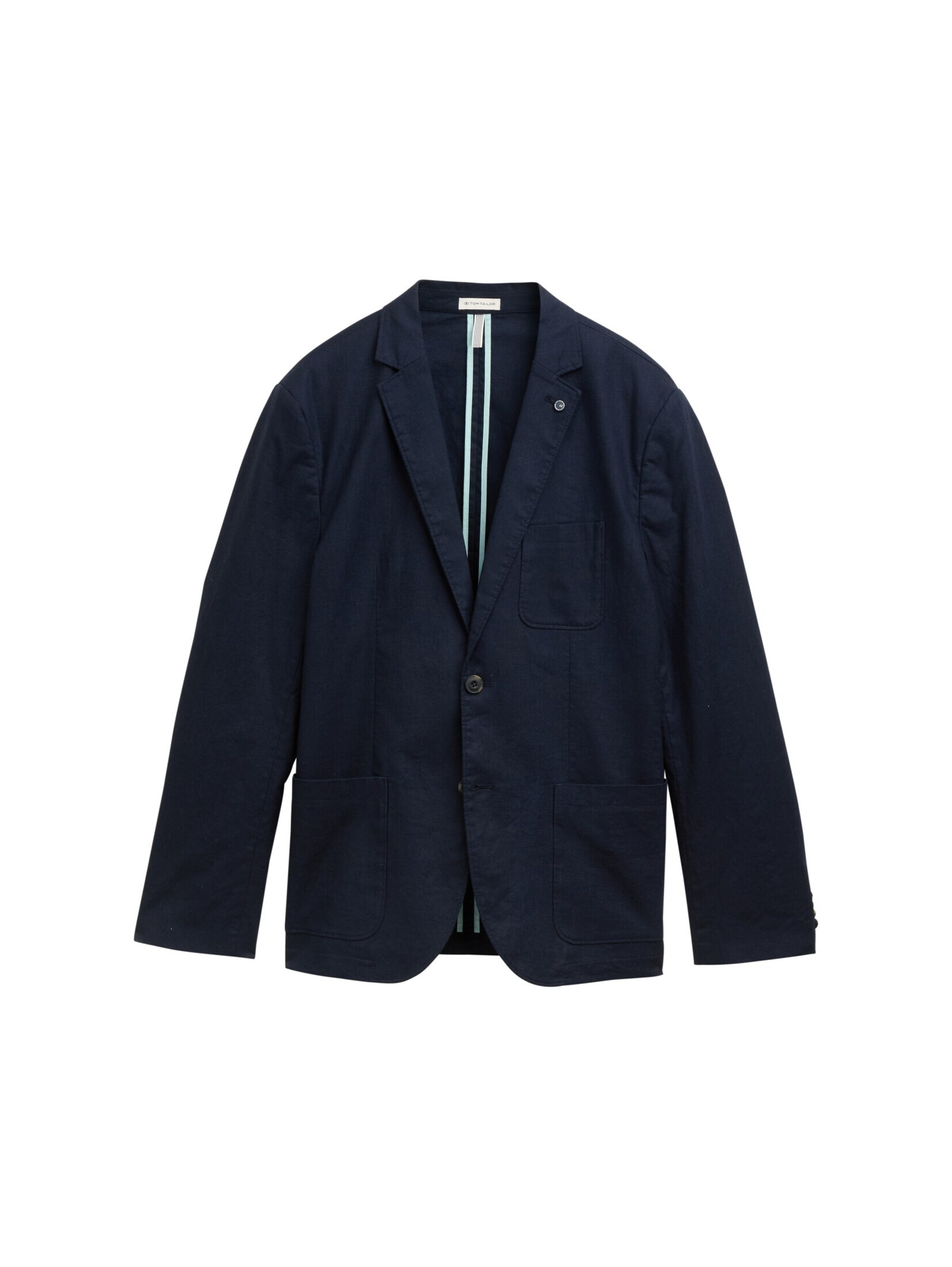 TOM TAILOR Regular fit Colbert in Blauw: voorkant