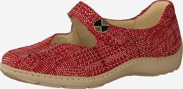 WALDLÄUFER Classic Flats in Red: front