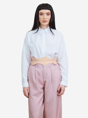 Haute Cuir Belt 'Fira Corset Belt' in Beige