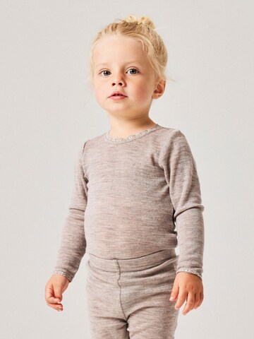 NAME IT Romper/bodysuit 'NMFWang' in Grey: front