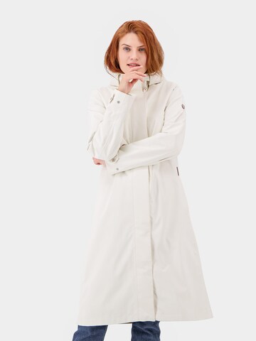 Didriksons Raincoat 'Sonja' in White: front