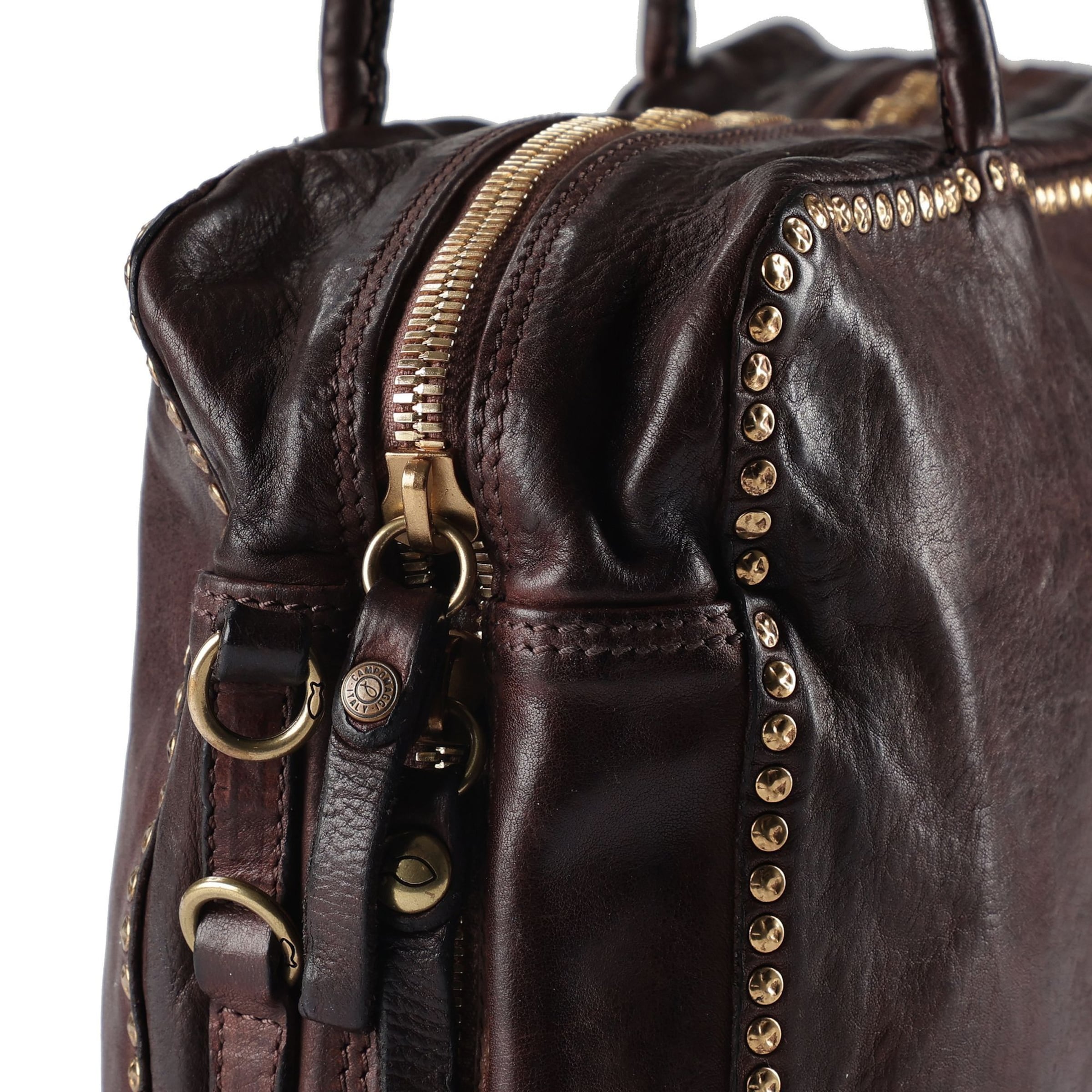 Sac bandoulière 'Simona' Campomaggi en marron