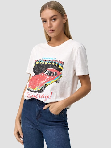 T-shirt 'Corvette Stingray' Recovered en beige