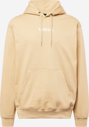 VANS Sweatshirt in Beige: predná strana