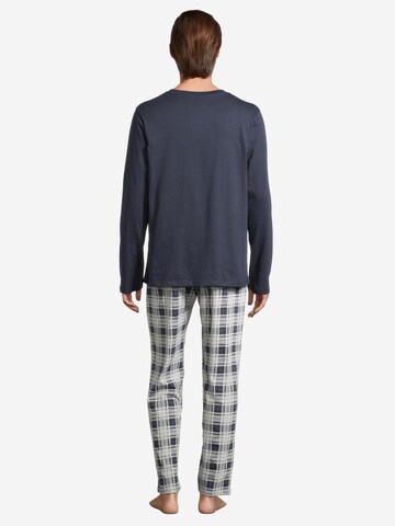 SCHIESSER Pyjama lang 'Night & Home' in Grijs