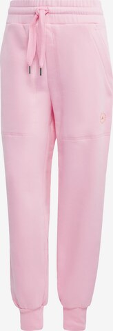 Effilé Pantalon de sport ADIDAS BY STELLA MCCARTNEY en rose : devant