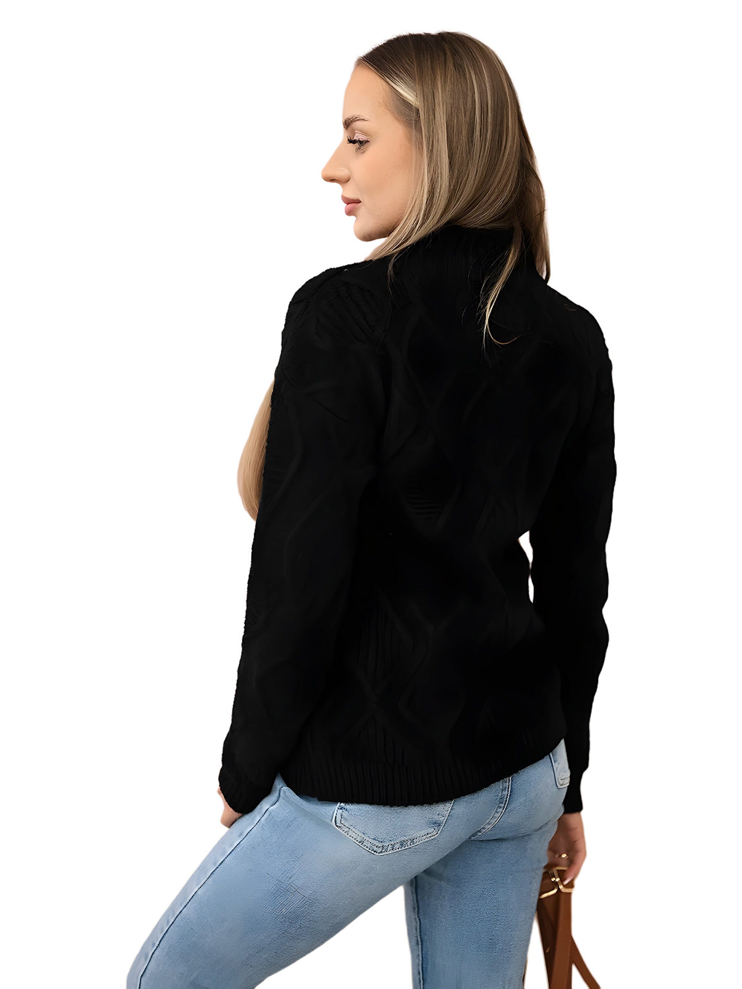 Lumera Sweter w kolorze czarny