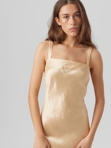 VERO MODA - Vestido de festa 'MATHILDE' em bege