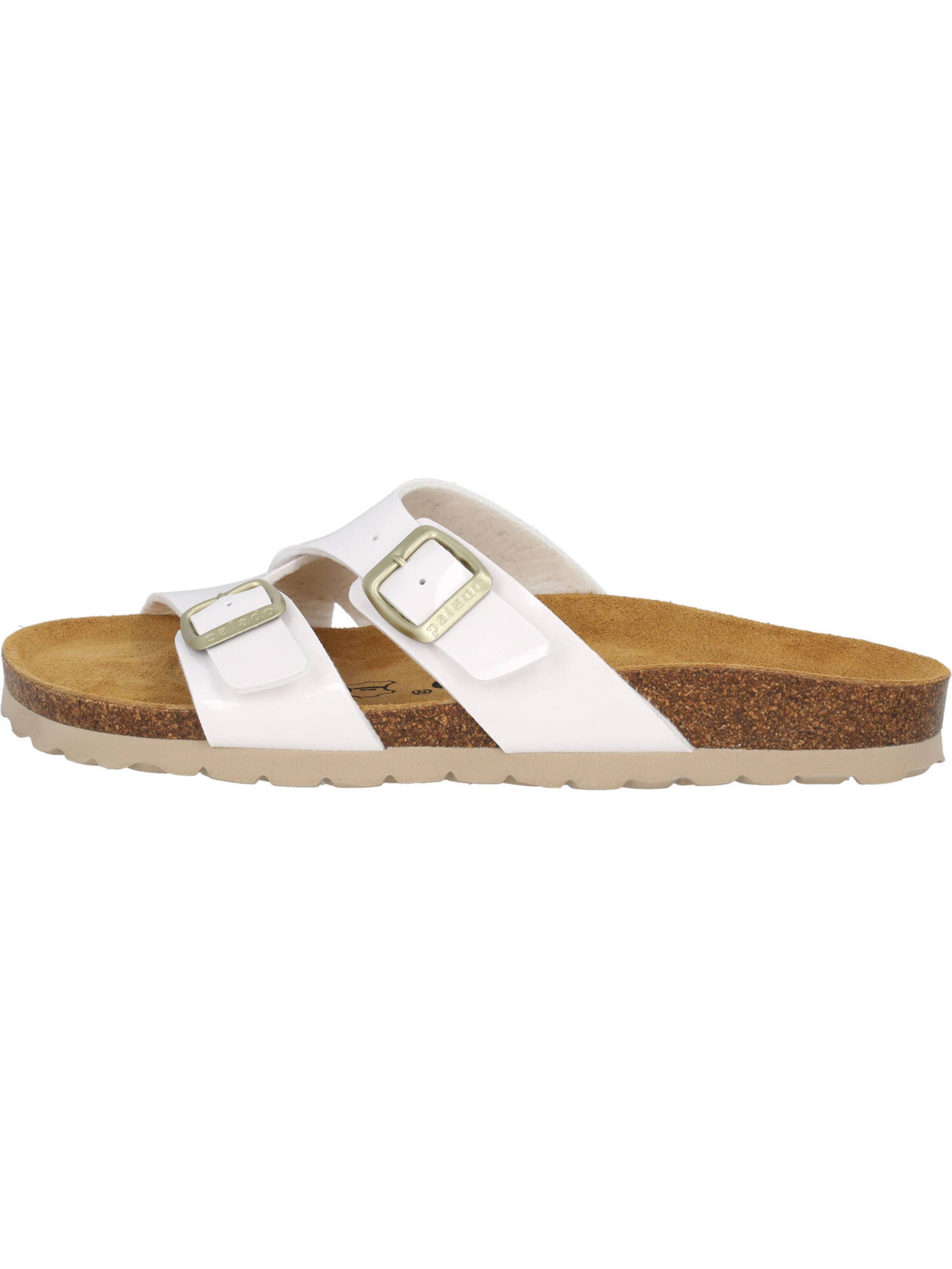 Palado Mules 'Arrila' in White: front