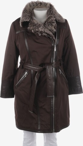 ESCADA Jacket & Coat in XL in Brown: front