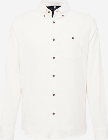 Coupe regular Chemise 'lecco' Ted Baker en beige : devant