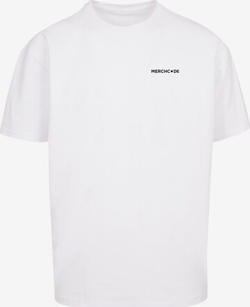 Merchcode Shirt 'Essentials New Generation' in Wit: voorkant