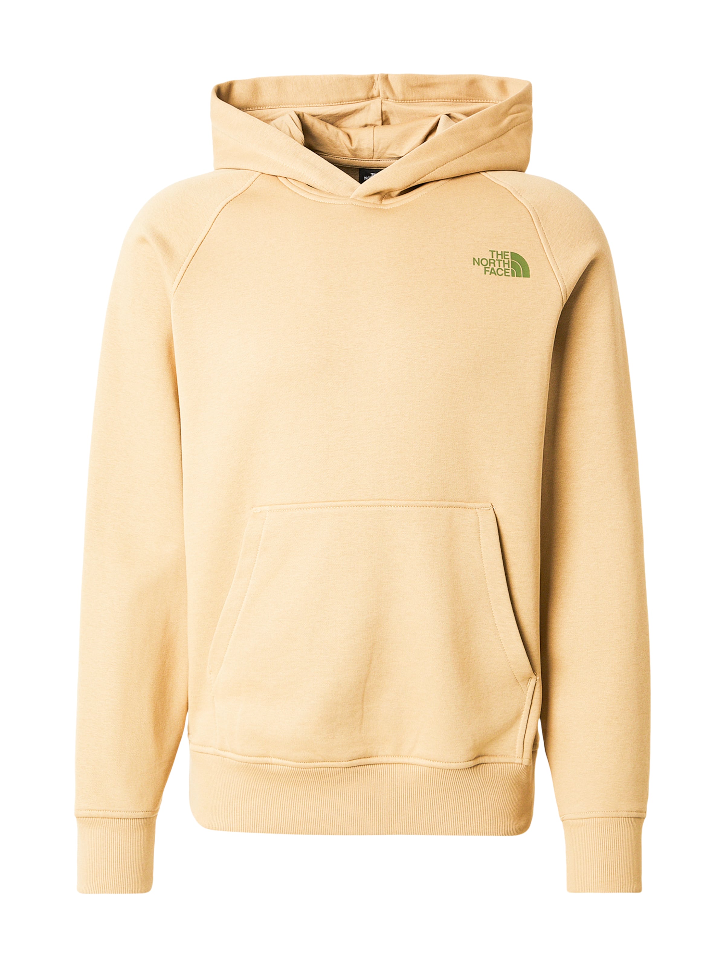 THE NORTH FACE - Sweatshirt 'REDBOX' em verde: frente