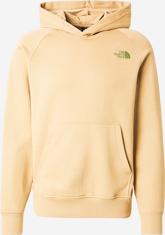 THE NORTH FACE - Sweatshirt 'REDBOX' em verde: frente