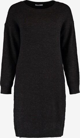 Hailys Knitted dress in Black: front