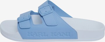 Zoccoletto di Karl Kani in blu: frontale