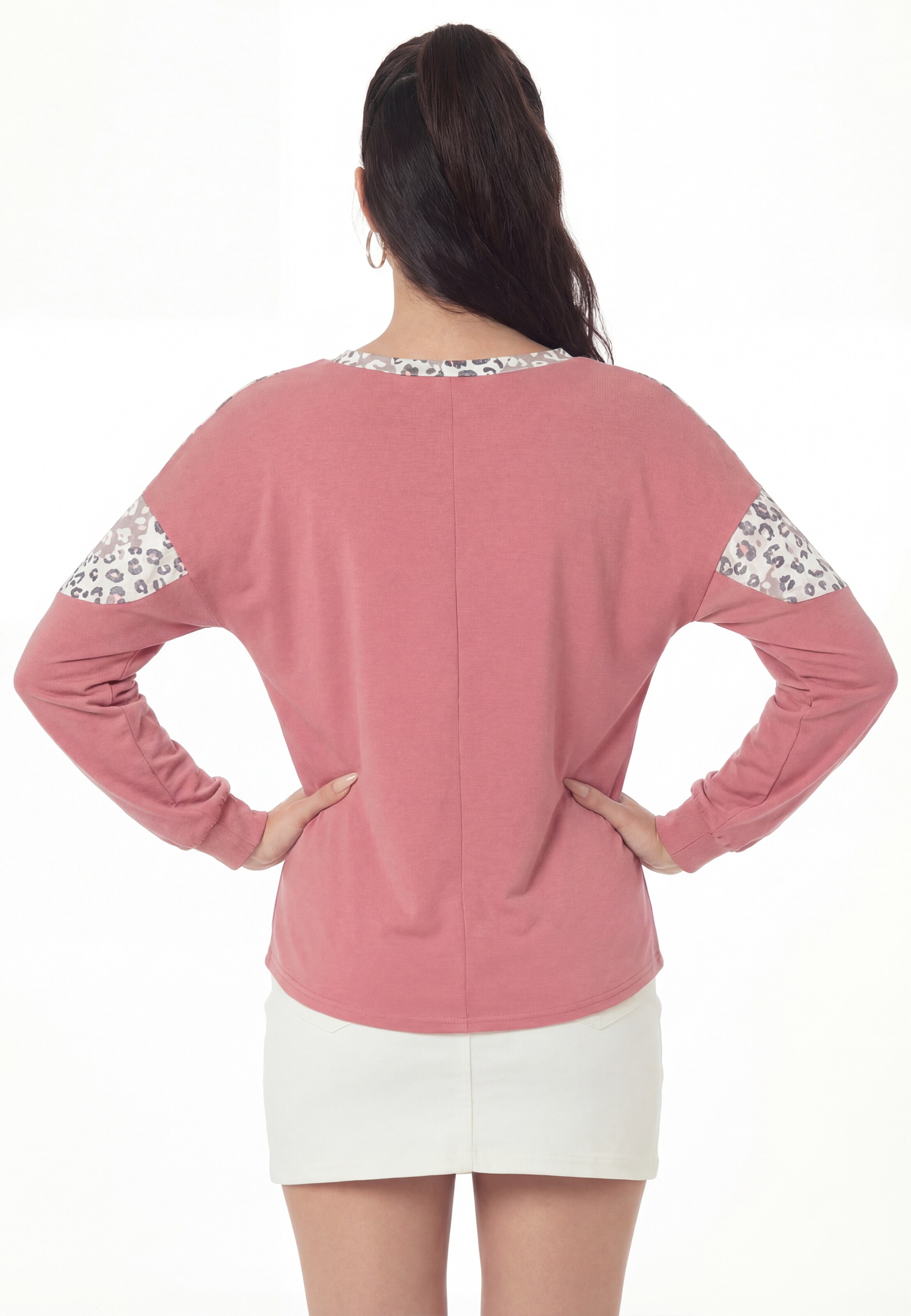 MIMO - Sweatshirt em rosa