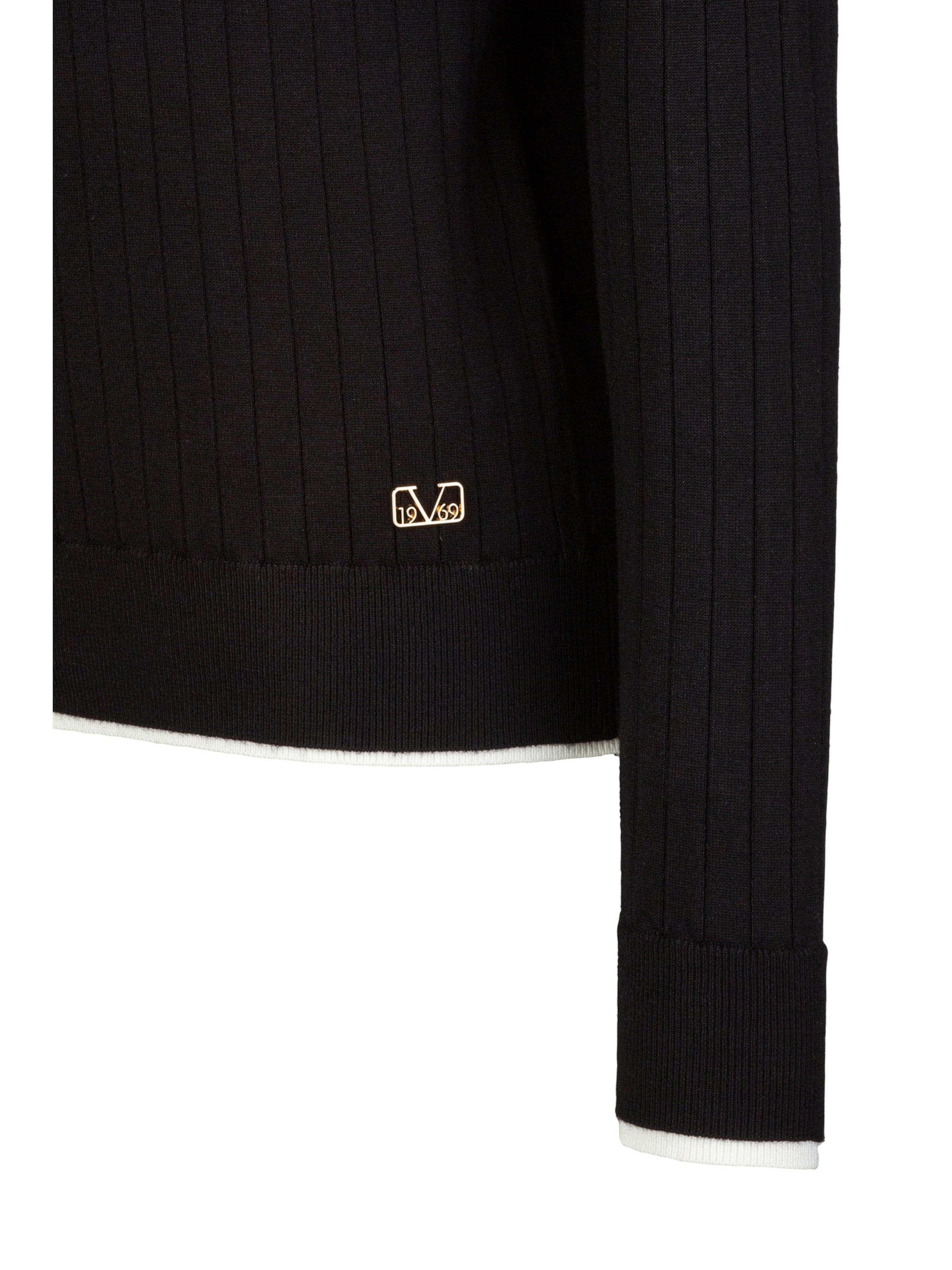 19V69 ITALIA Strickjacke 'Caro' in Schwarz