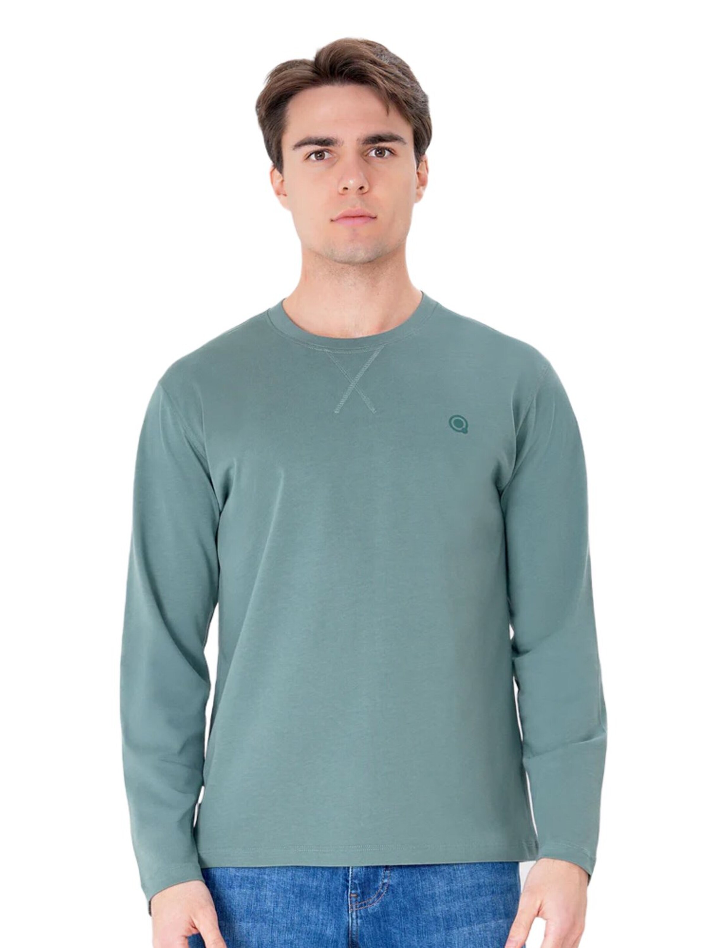 UNIQVIBE Shirt in Groen
