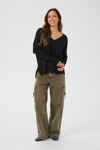 Cream Pullover 'Dela' in Schwarz