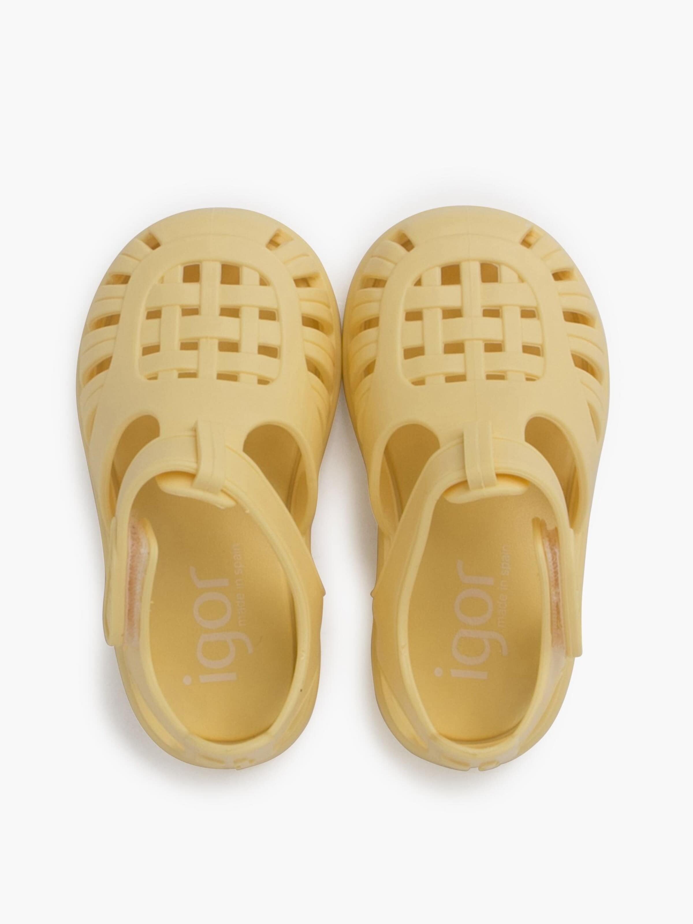 IGOR - Zapatos para playa y agua en amarillo