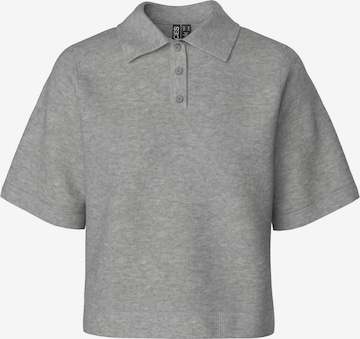 PIECES Shirts 'PCOrina' i grå: forside