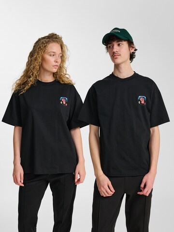 T-Shirt Hummel en noir : devant