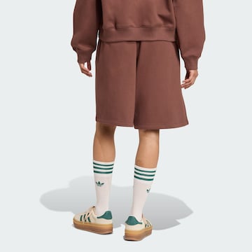 Wide Leg Pantalon 'Essentials' ADIDAS ORIGINALS en marron
