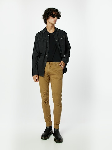 INDICODE JEANS Slim fit Jeans 'Lilroy' in Brown