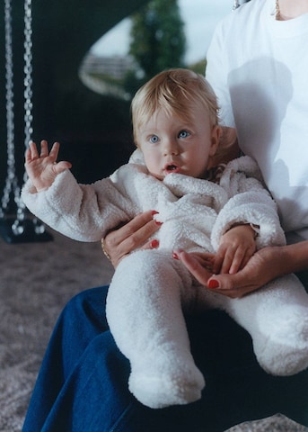 MANGO KIDS Overall 'Bearry1' in Weiß