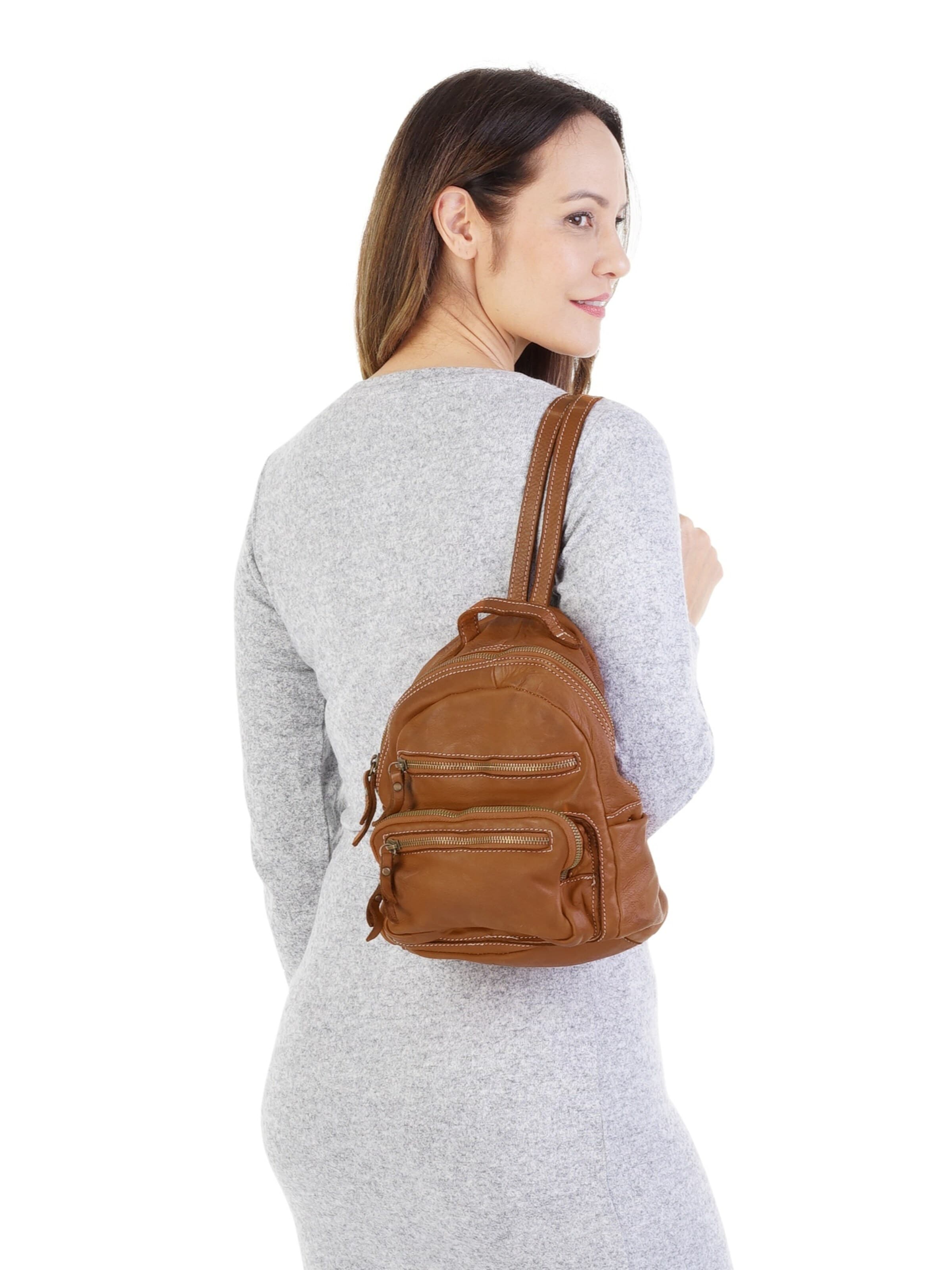 Cluty - Mochila en marrón