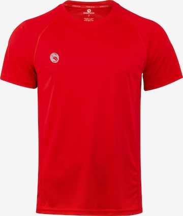 T-Shirt fonctionnel Stark Soul en rouge : devant