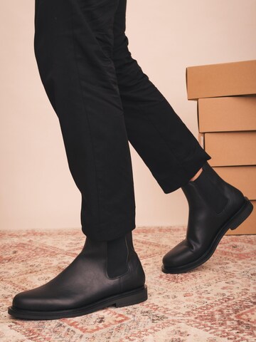 Chelsea Boots 'Denis' nae Vegan Shoes en noir : devant