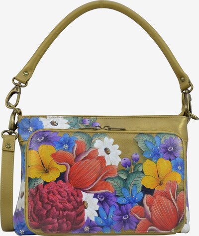 ANUSCHKA Schultertasche Dreamy Floral (handbemaltes Leder) in mischfarben, Produktansicht