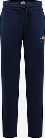 HOLLISTER Панталон в синьо: отпред