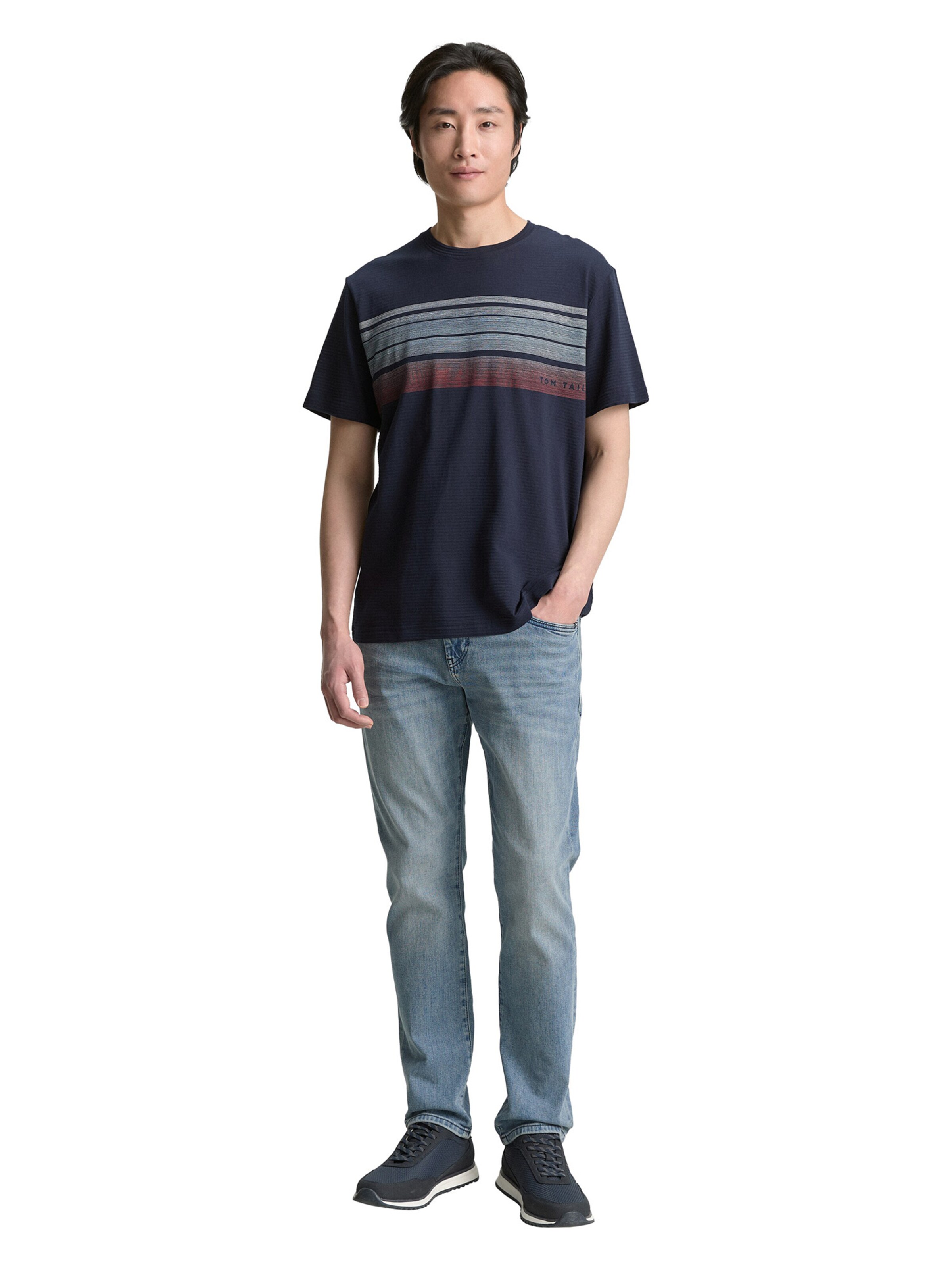 TOM TAILOR Bluser & t-shirts i blå