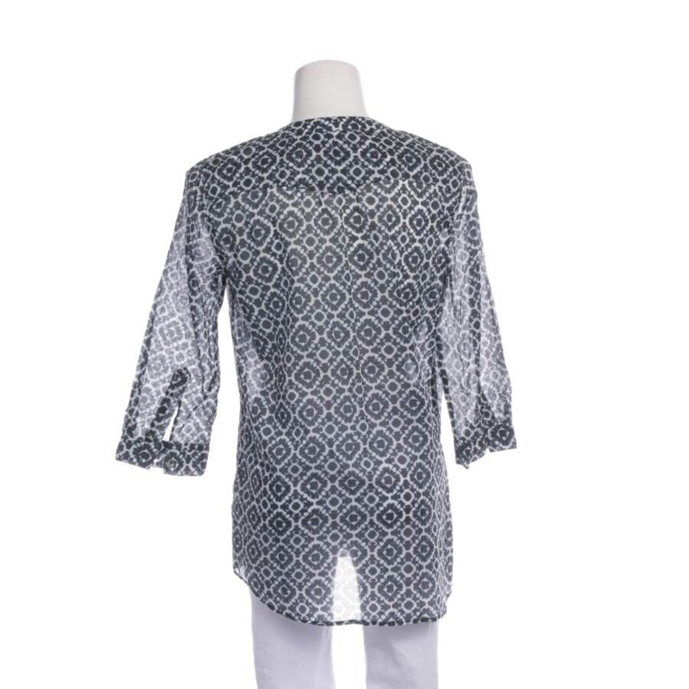 0039 Italy Bluse / Tunika S in Blau