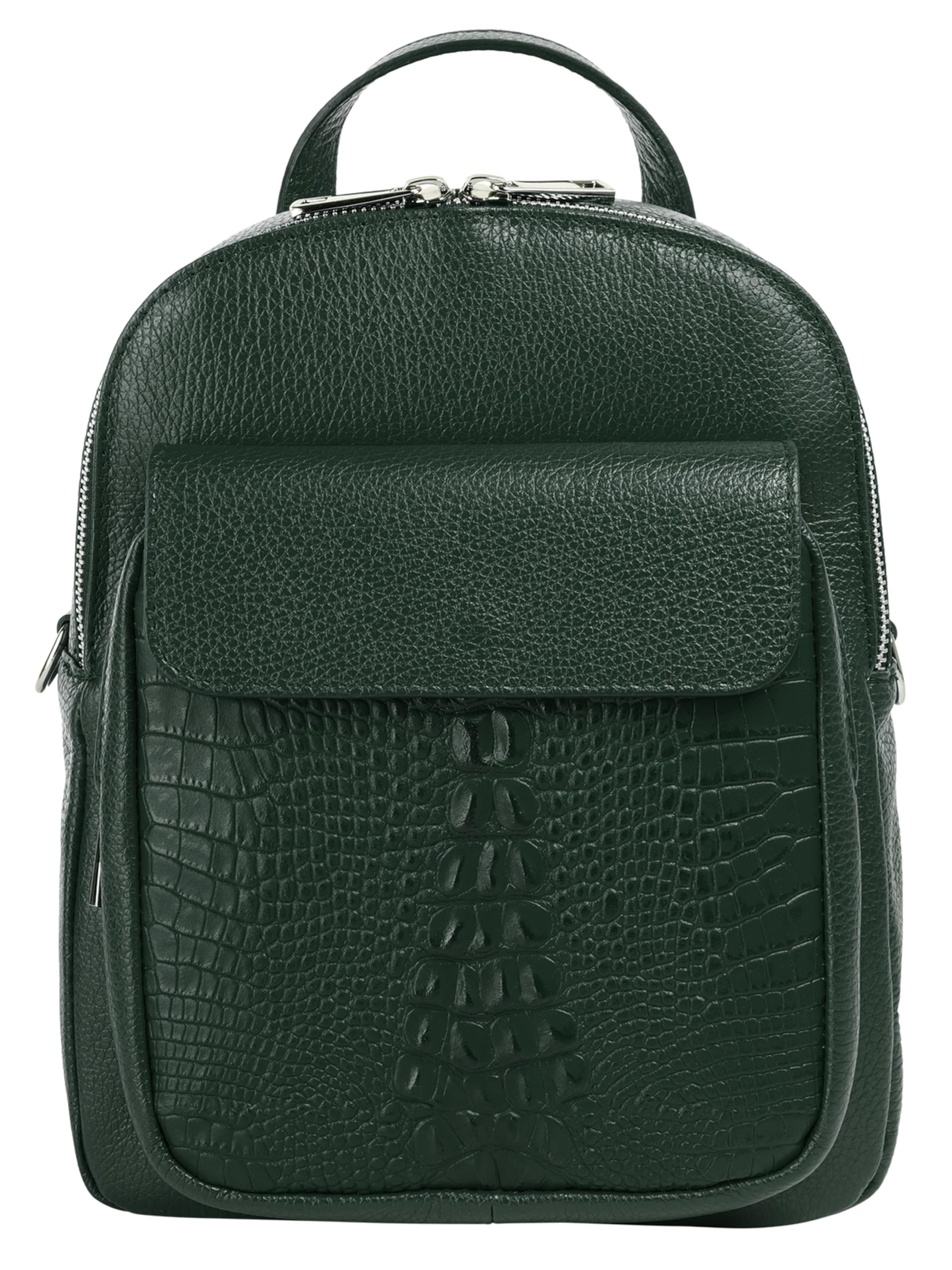 Sac à dos Cluty en vert : devant