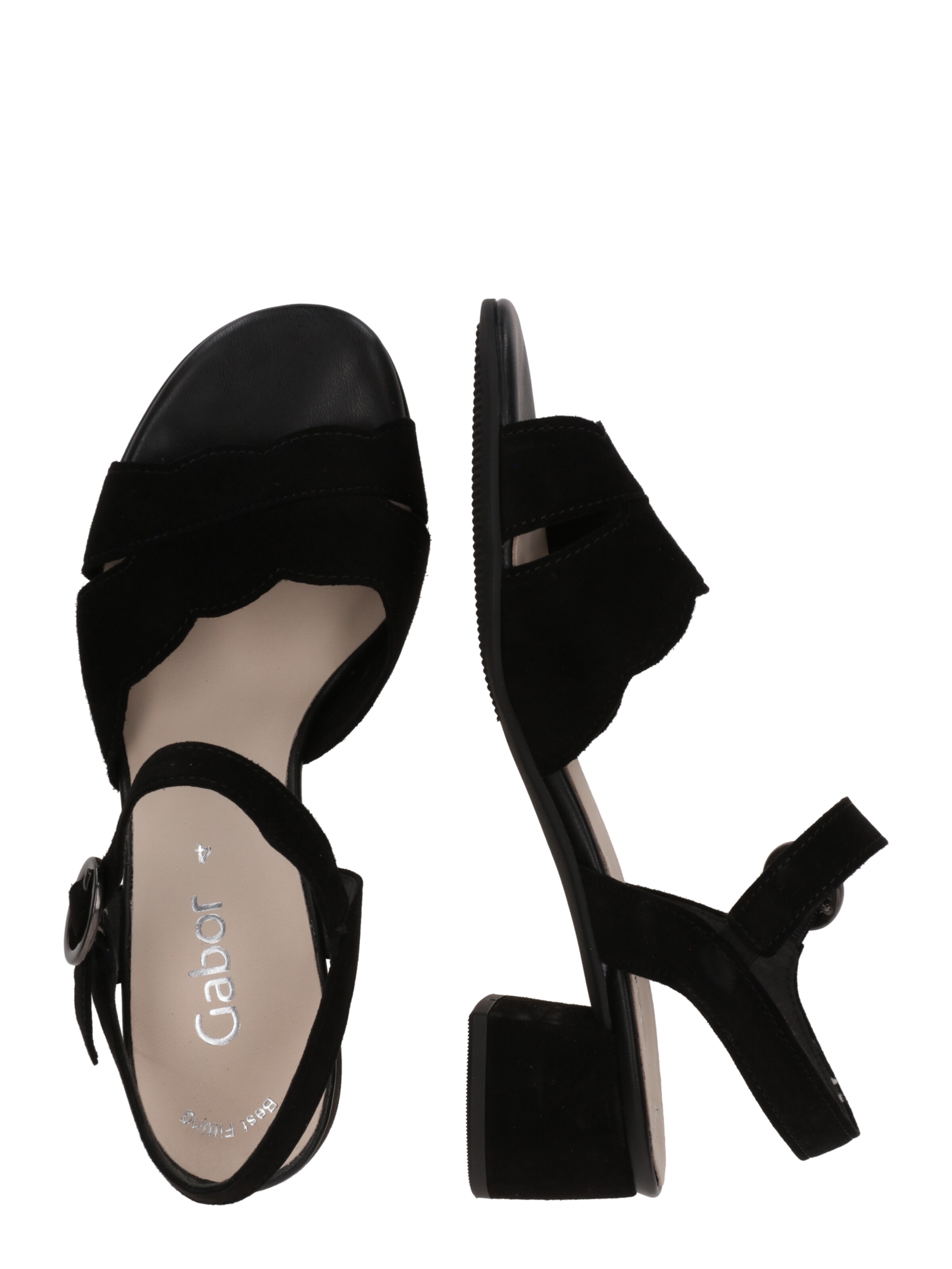 GABOR - Sandália em preto