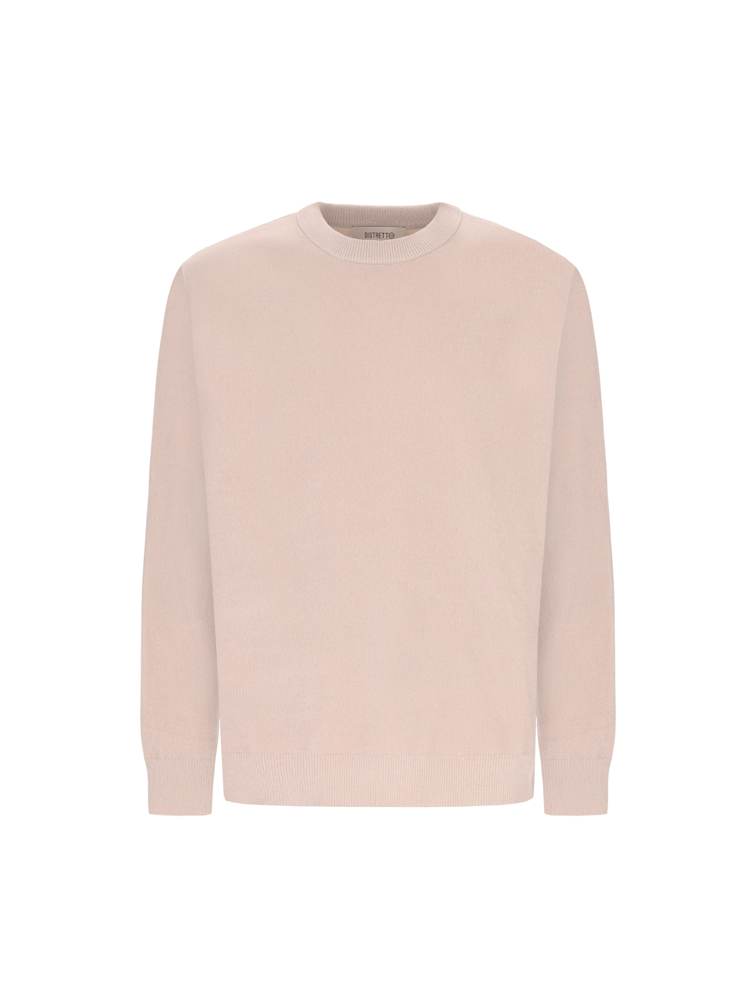 Distretto12 - Jersey 'K.Blas' en beige: frente
