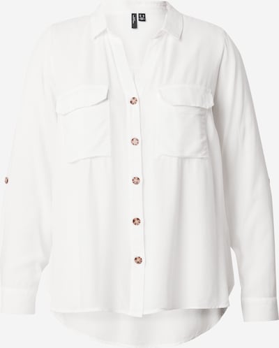 Vero Moda Curve Pusero 'Bumpy' värissä valkoinen, Tuotenäkymä