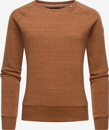 Ragwear Sweatshirt 'Johanka' in Brown: front